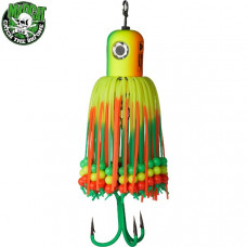 Блесны вертикальные MADCAT® A-STATIC CLONK TEASER Treble Hook - 100g - FIRETIGER UV