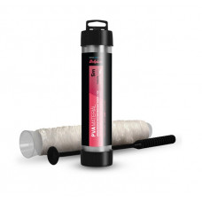 Чехол растворимый перфорированный в тубусе с поршнем Delphin PVA Sleeve / 5m - 45mm