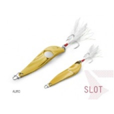 Блесна колеблющаяся DELPHIN SLOT Hook №4 / 7cm / 15g - AURO