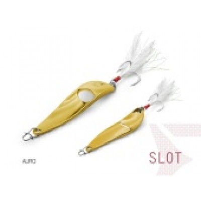 Блесна колеблющаяся DELPHIN SLOT Hook №4 / 7cm / 15g - AURO
