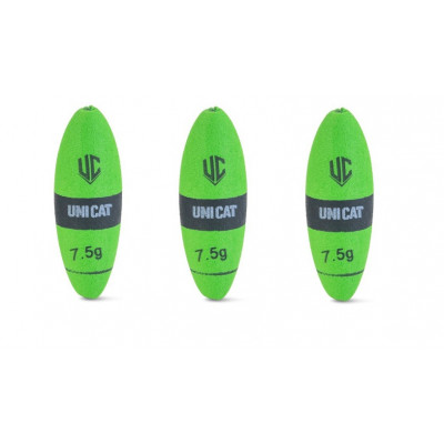 Полавок UNI CAT EVA Micro Lifter / 3.5g / Green - 3шт.