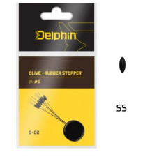 Стопоры резиновые Delphin OLIVE SS