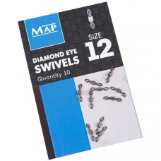 Вертлюг MAP Diamond Eye Swivel №12 / 10шт.