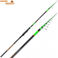 Удилище форелевое телескопическое IRON TROUT CHAKKA Tele PRO 5 / 3.90m / 9-18g