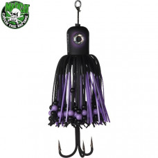 Блесны вертикальные MADCAT® A-STATIC CLONK TEASER Treble Hook - 150g - BLACK DEVIL