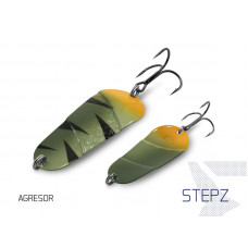 Блесна колеблющаяся DELPHIN STEPZ StripSCALE Hook №2 / 7cm / 10g - AGRESOR