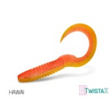 Твистер DELPHIN TWISTA-X Eeltail UVs / 15cm / HAWAI - 5шт.
