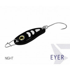 Блесна колеблющаяся Delphin EYER Spoon / 1,5g - NIGHT