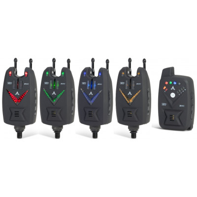 Комплект сигнализаторов с пейджером ANACONDA TSR 2-Way Set 4+1 (Red, Green, Blue, Yellow)