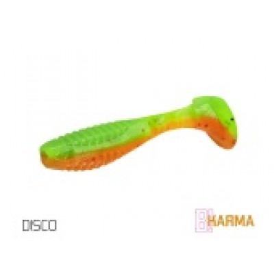 Виброхвост DELPHIN KARMA UVs / 10cm / DISCO - 5шт.