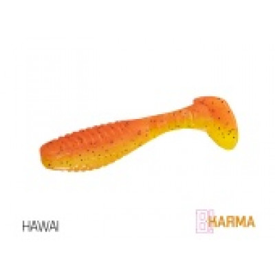Виброхвост DELPHIN KARMA UVs / 10cm / HAWAI - 5шт.