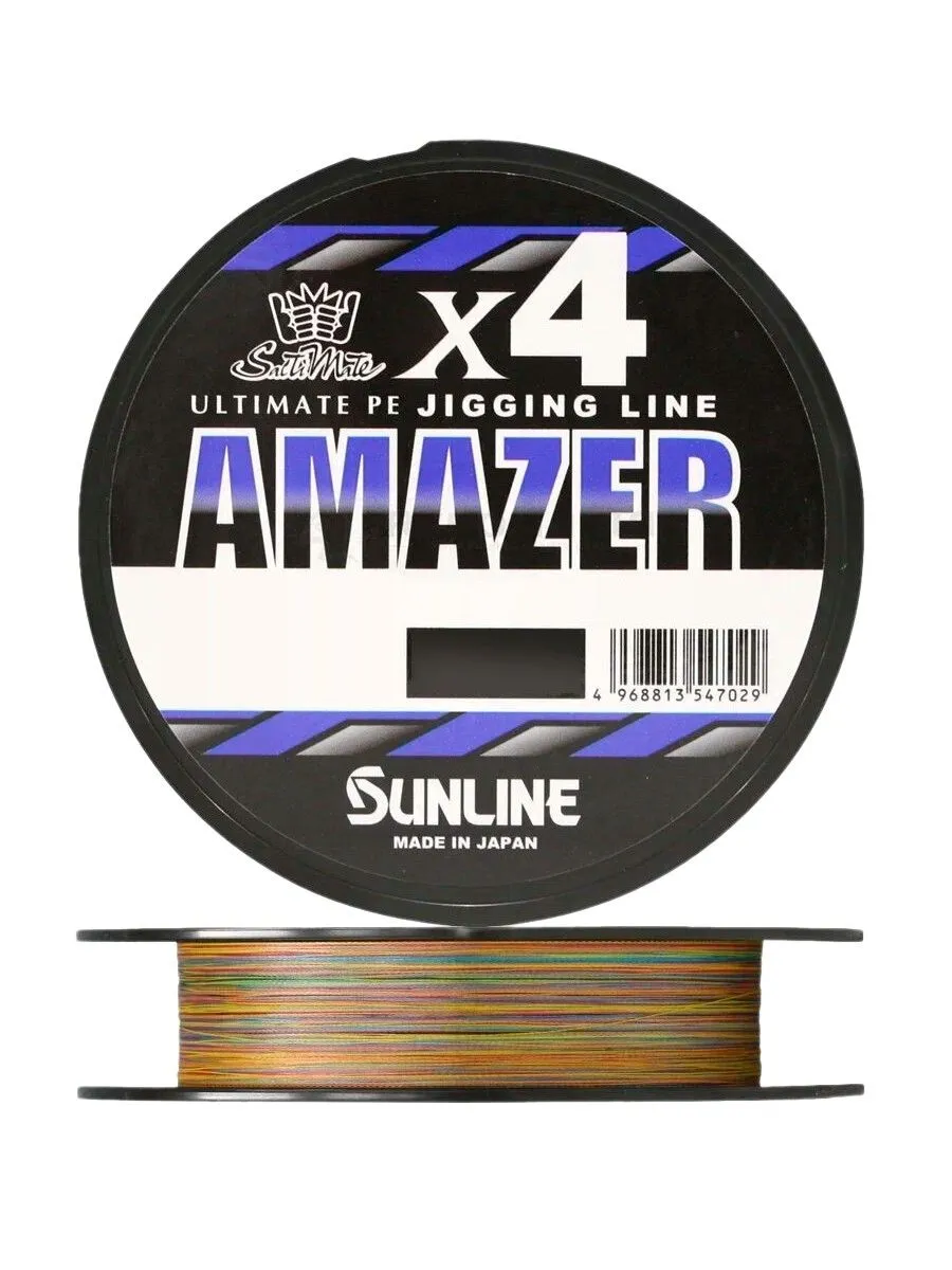 Шнур плетеный Sunline Amazer x4 200m #0.6