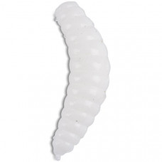Силиконовые приманки IRON TROUT BEE MAGGOTS / 2.5cm / White - 20шт.