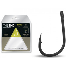 Крючки карповые DELPHIN THE END BATTLE Carp Hook / №8 - 10 шт.