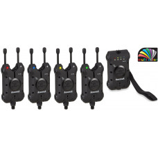 ANACONDA Комплект сигнализаторов с пейджером TiKi-TAKA TSX-R6 Set 4+1 Multicolor
