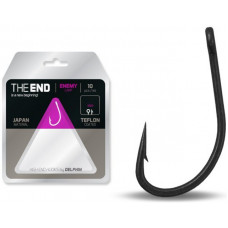 Крючки карповые DELPHIN THE END ENEMY Carp Hook / №4 - 10 шт.